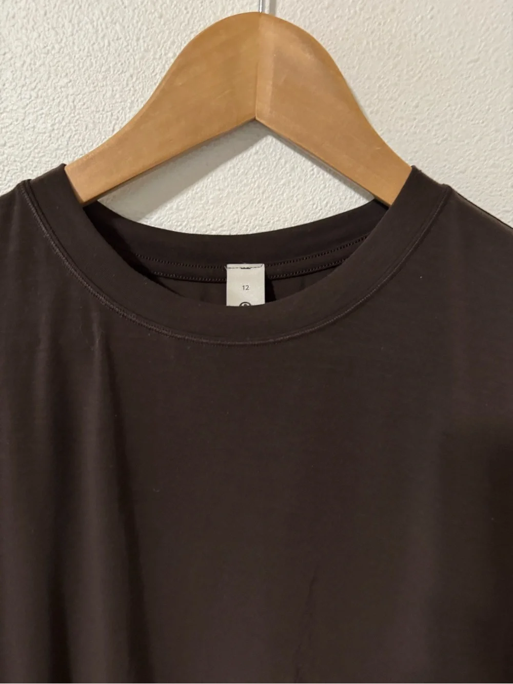 Lululemon Jersey Training Short-Sleeve Shirt Espresso Brown Athleisure Gym-12
